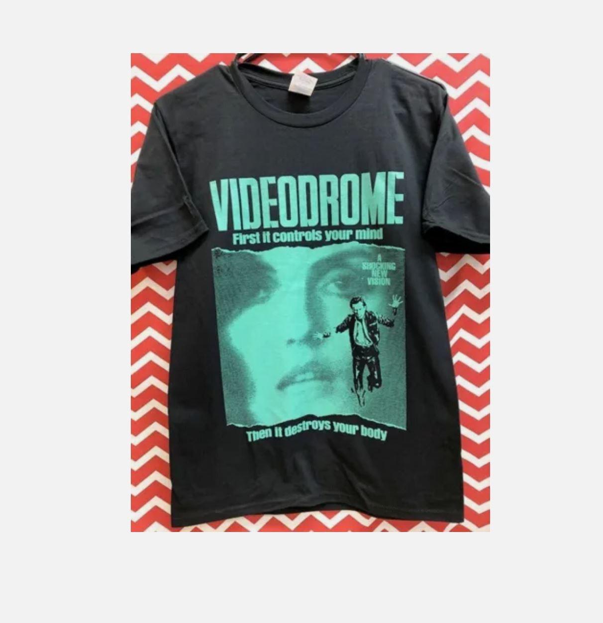 VIDEODROME Movie T Shirt Unisex T-Shirt S