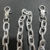 Fashion Single Strands Pants KeyChain Big Ring Metal Link Wallet Chain Punk Belt Chain Casual Style