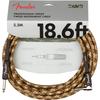 Fender 18.6ft Professional Instrument Cable Straight Angle Desert Camo - 1 Pack