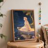 Disney Princess Oil Painting Hand Painting Coloring Painting Handmade Diy Home Decoration Gift