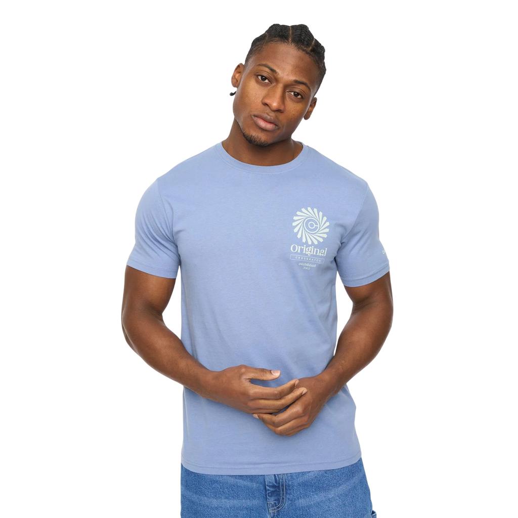 Crosshatch Mens Tranplex Cotton T-Shirt (Pack of 5)