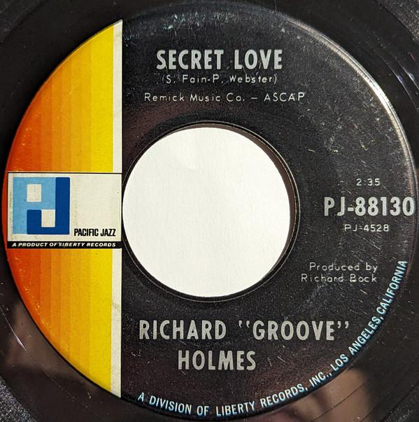 

7inch Record RICHARD GROOVE HOLMES Secret Love Hallelujah I Love He PJ88130 Pacific Jazz 1966 US Rock Used