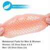 1Pair Silicone Metatarsal Pads, Toe Separation Foot Pads, Orthopedic Foot Massage Insoles, Forefoot Socks, Foot Care Tools