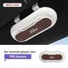 For Ford ABS Suede Car Mounted Glasses Case Anti Drop Vehicle Sunglasses Holder Focus mk2 mk3 mk4 Fiesta Ranger Mondeo S-MAX