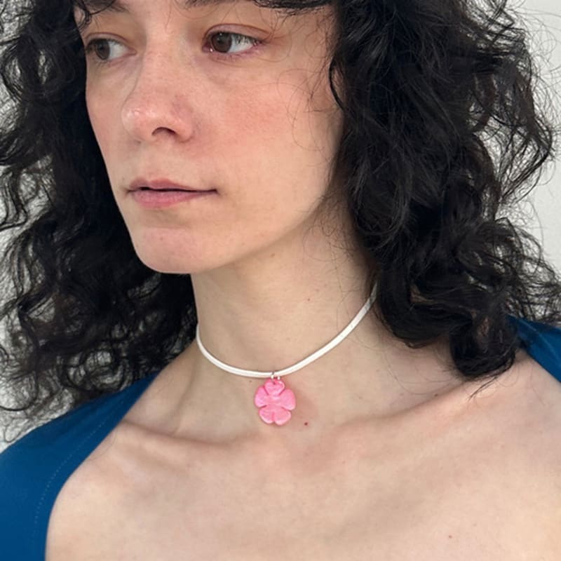 

usite FLOWER LIGHT NECKLACE, PINK PINK FREE