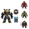 Marvel Avengers Superhero Building Block Set Pg Adult Collection Iron Man Hulk Thor Captain America Groot Abs Plastic 8cm Height