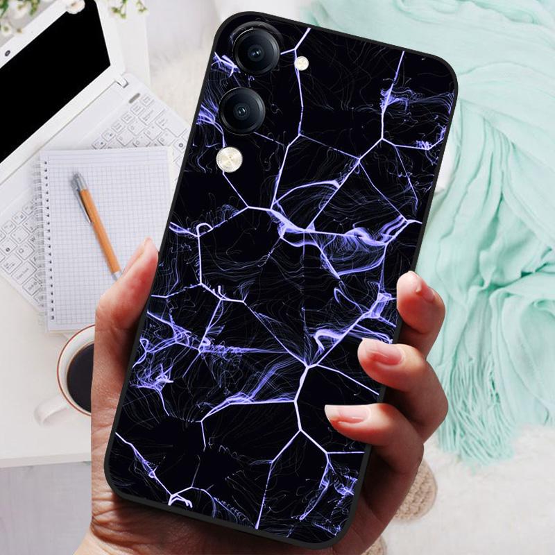 2025 Protective Shell For Vivo Y04 4G Case Y 04 Black Cover Lion Wolf Silicone Soft Back Cases For Vivo Y29S 4G Y 29S Phone Case