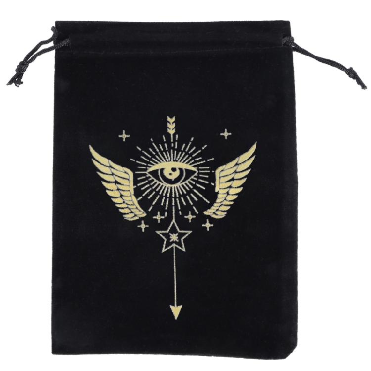 Storage Bag Board Game Cards Drawstring Package Witch Divination Crystal Packing Pouches Gift Bag Tarot Carrying Pouch