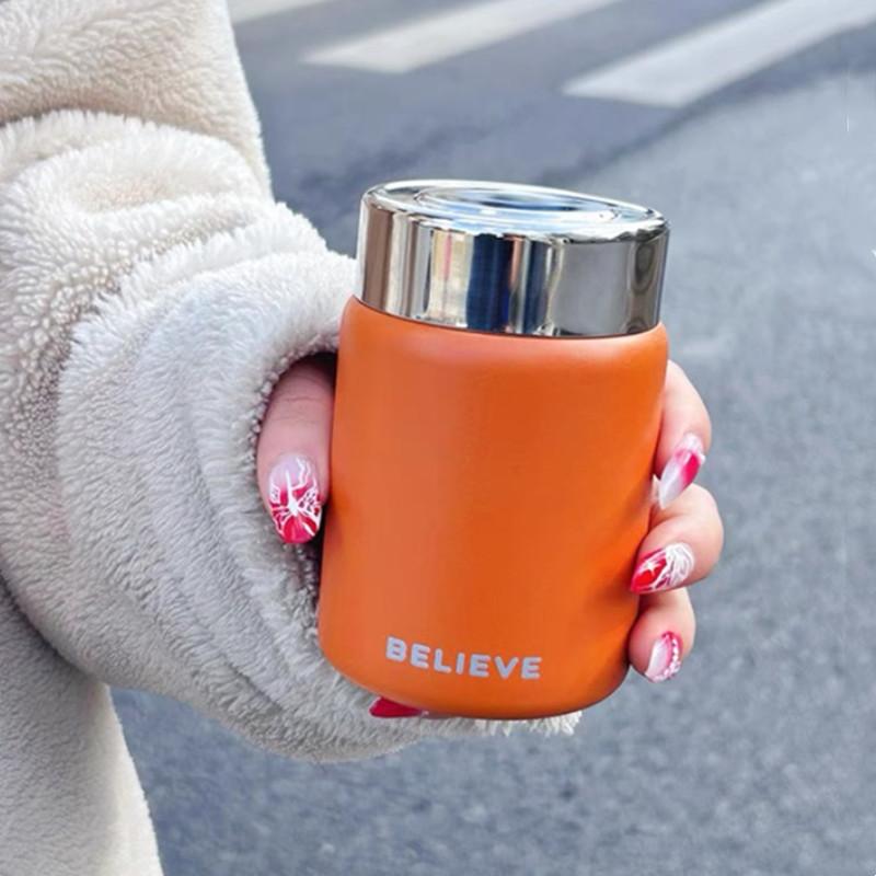 180ml Mini Stainless Steel 316 Thermal Flask Fashion Portable Pocket Coffee Tea Thermal Water Bottle Tumbler