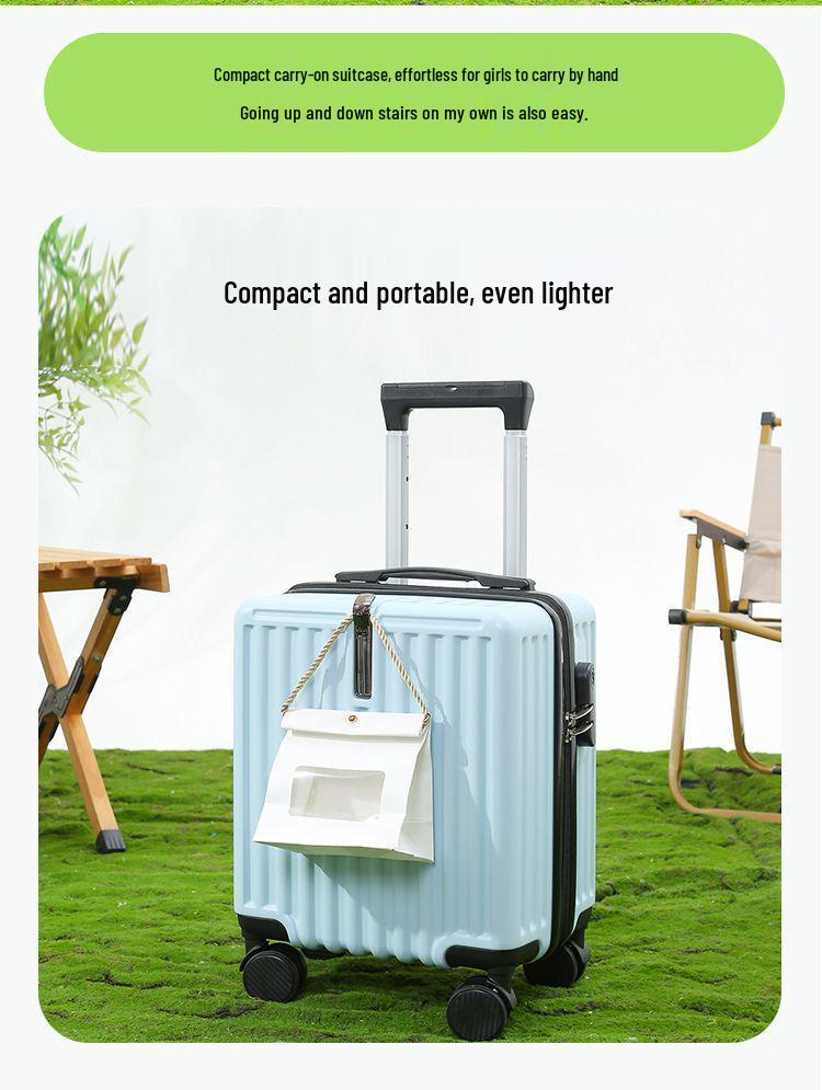 14-calowa Lekka Walizka Trolley Kabinowa z Zamkiem Szyfrowym dla Linii Lotniczych Spring