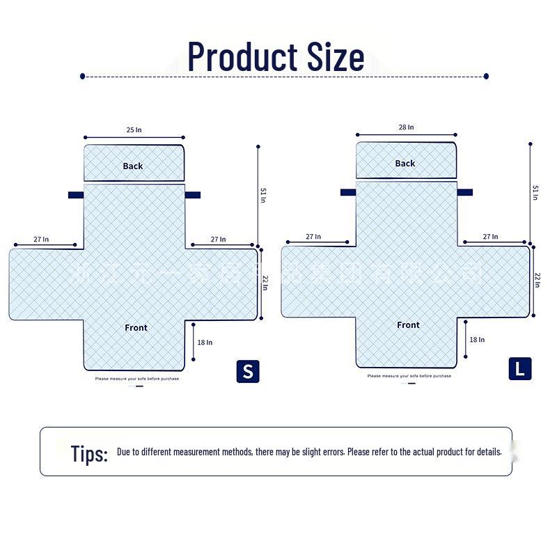 Husă Universală Impermeabilă pentru Sofaua Recliner: Saltea dintr-o bucată, anti-murdărie, protectoare pentru animale de companie.