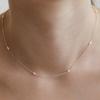 Tatiana (925 Silver) Joy Pearl Link Chain Necklace NZ2404