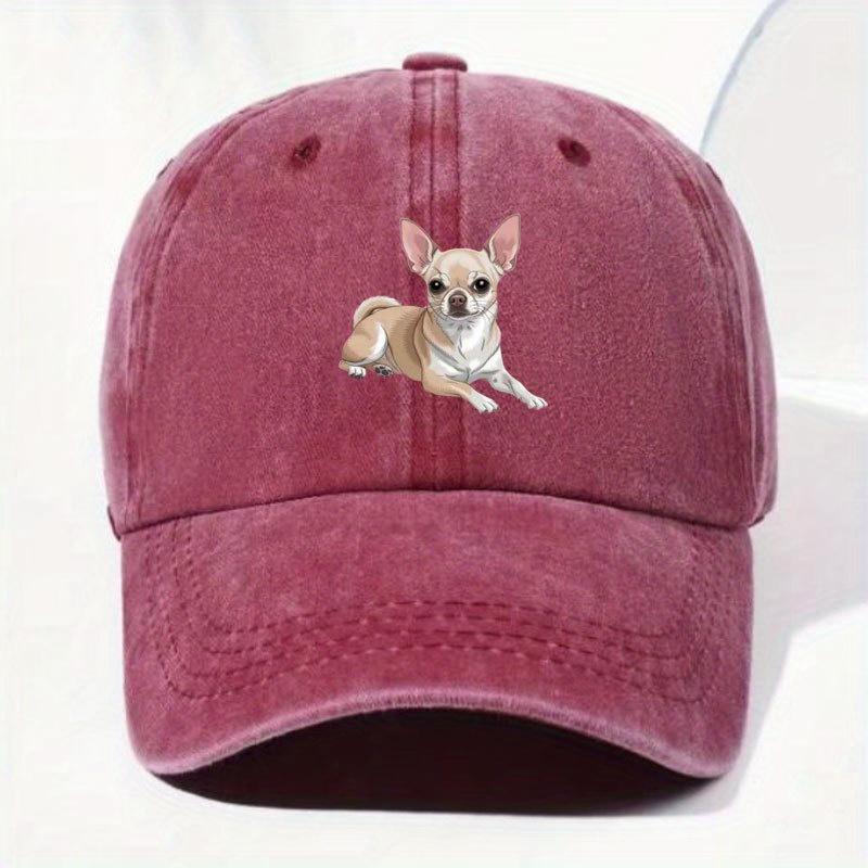 1pc Vintage Lucky Print Adjustable Baseball Cap Suitable for  Breathable Retro Unisex Hat with Iconic Figure