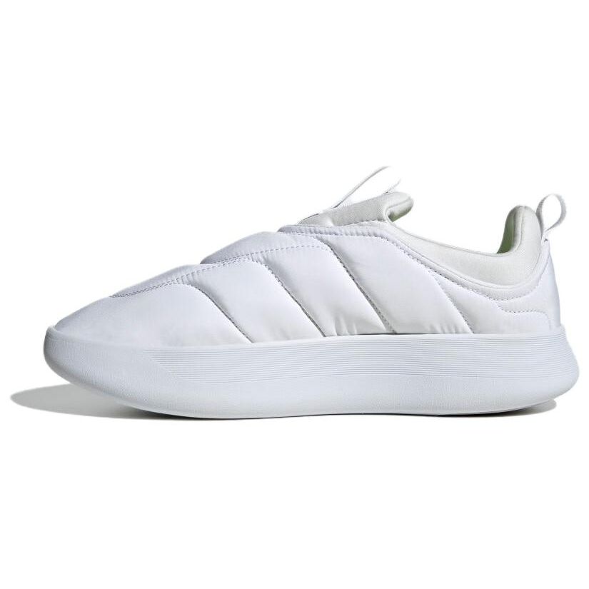 Adidas Adipuff Fabric Comfortable Versatile Low-Top Casual Shoes Unisex Sneaker White IF4230