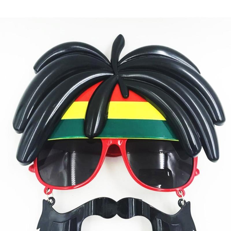 Halloween Glasses Funny Beard Glasses Skull Pirate Navy Cosplay Costume Festival Party Decoration Accessories Unisex