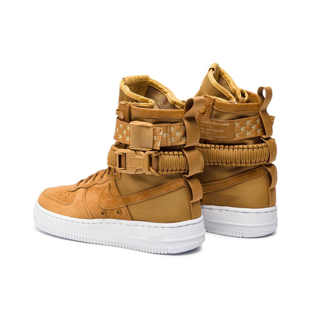 New Nike Sf Air Force 1 High Muted Bronze Women's 857872-203