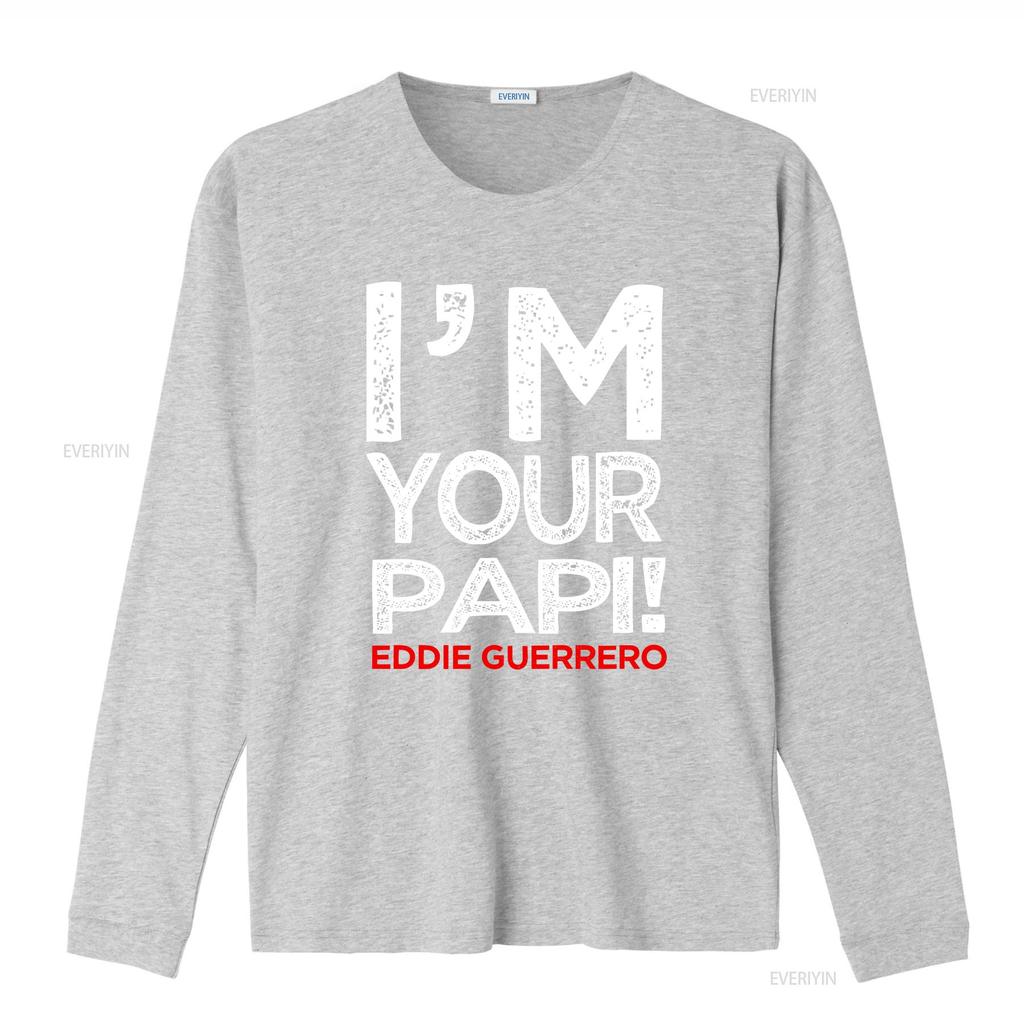 Eddie Guerrero Im Your Papi T-Shirt vintage gewaschen atmungsaktiv vielseitig Designer-Kleidung Unisex stilvolle Mode lässig