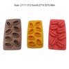 2 Pieces Coffee Bean Ice Cube Mold Chocolate Silicone Handmade Jelly Cake Multifunction Dishwasher Mould Coffee