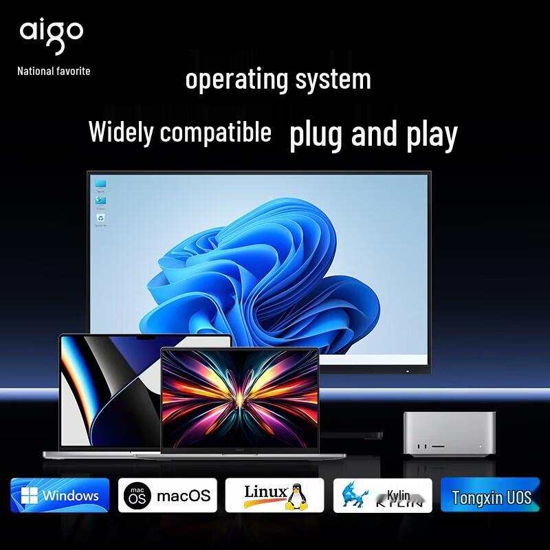 aigo G70 500GB USB 3.2 Type-C Portable SSD