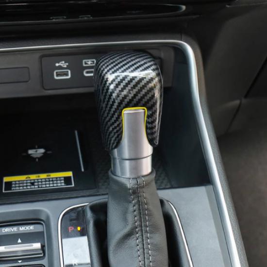 Carbon Fiber Gear Shift Knob Cover Trim 2pcs For Honda Accord  2024