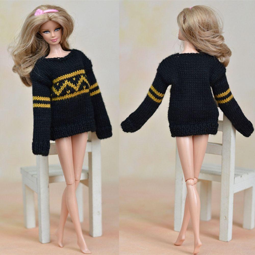 Kid Toys Clothes For Doll Male Doll Clothes Doll Top Coat Jeans Pants Casual Knitted Sweater