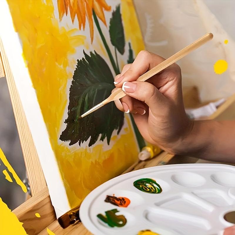 Sada detailních štětců | 11 ks | Štětce s jemným hrotem | pro mikrop painting, akryl, akvarel, olejomalbu, modely, řemesla, kreslení linek