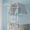 Gymnastic Ladder With House Indigo Pastel - White