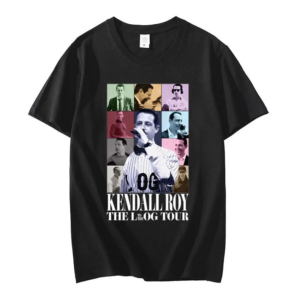 

Kendall Roy The Eras Tour футболка унисекс женская Harajuku модная уличная одежда в стиле хип-хоп с коротким рукавом футболка больших размеров унисекс 4XL