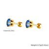 Unique Solid Cherry Earrings for Women Stainless Steel Earrings,Simple Ear Wire Pierced Earrings Fashion Party Jewelry Gift