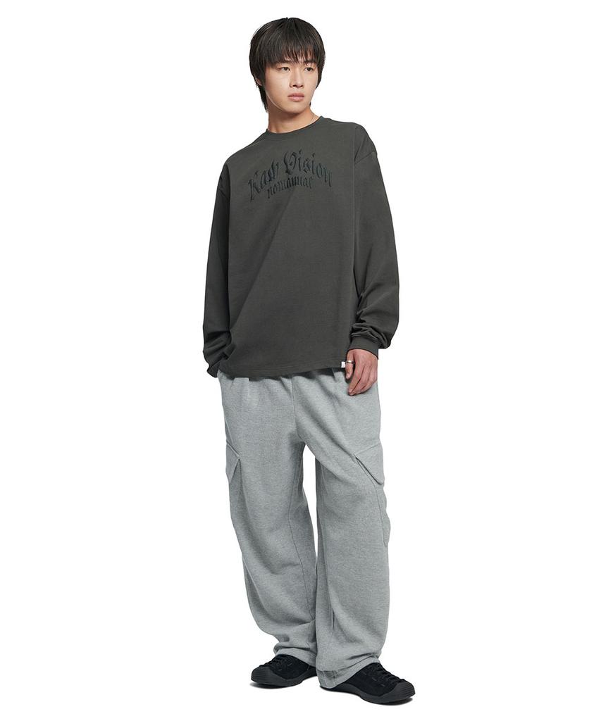 Nomaenyueol F.P Long Sleeve Tee - Charcoal