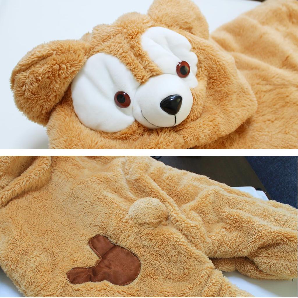 Baby Kigurumi Bear Warm Baby Halloween Bear Bear D455 [monoii] Romper, Clothes, Costume, Coverall, Costume, Cosplay,