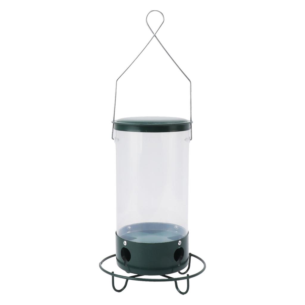 Squirrel Proof Bird Feeder Bunny Deterrent Resistant Wild Bird Seed Tube Feeder for Outdoor