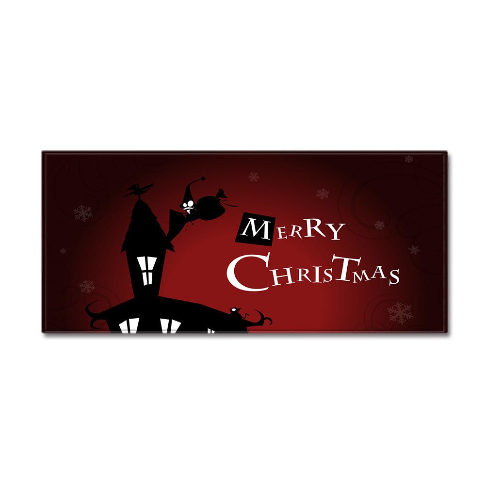 Christmas Kitchen Sand Carpet Doormat Long Floor Mat