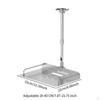 Projector Ceiling Mount with Tray Wall/Ceiling Mounting 7.8-15.8" Adjustable Height Universal for