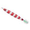 Artificial Baits Fishing Metal Lure Luminous Squid Jigs Lifelike Swimbait with HookRed