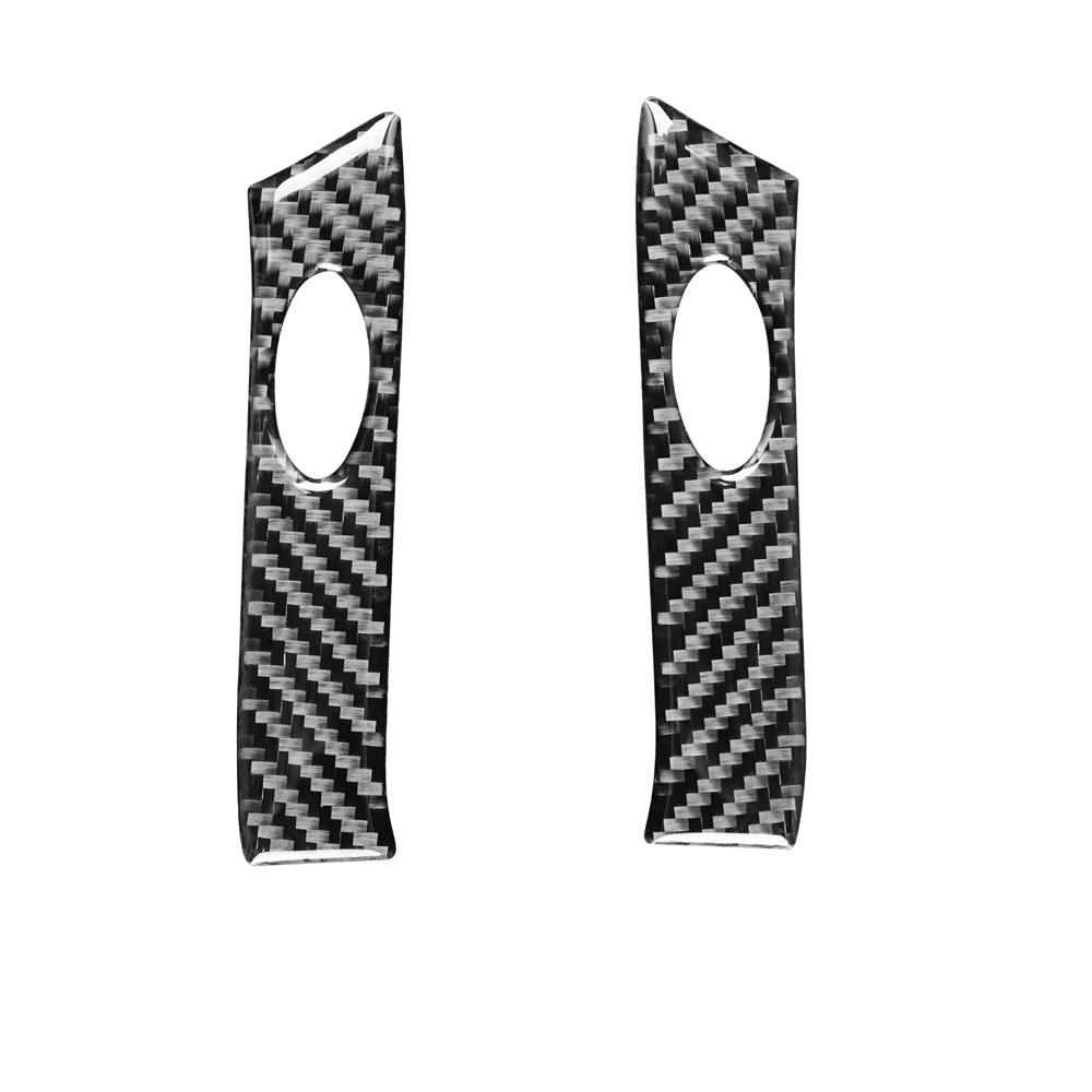 Carbon Fiber Lenkrad Knopf Aufkleber Auto Innen Panel Abdeckung Aufkleber Zubehör Für Mini Cooper Hatch One R50 R53 2002-2004