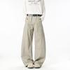 American Tooling Trendy Brand Scimitar Casual Pants Men's New Solid Color Versatile Loose Wide-leg Mopping Long Pants