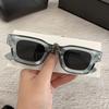 New Trendy Square Frame Sunglasses - Unisex Retro Style with Anti-UV Protection.