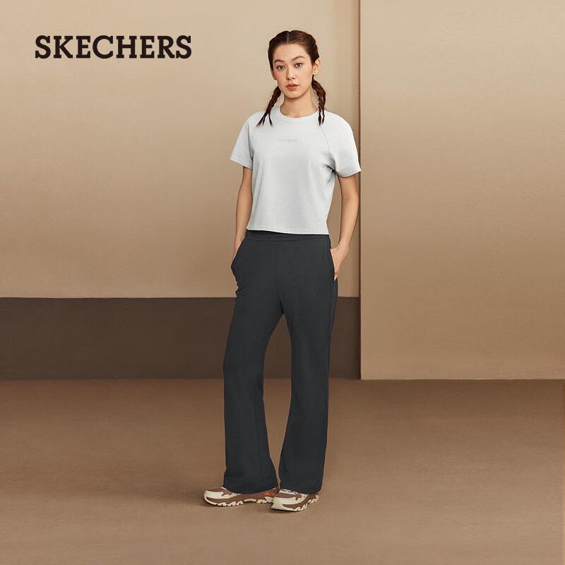 Skechers Women's Ice-Feel Flared Casual Sweatpants L225W110