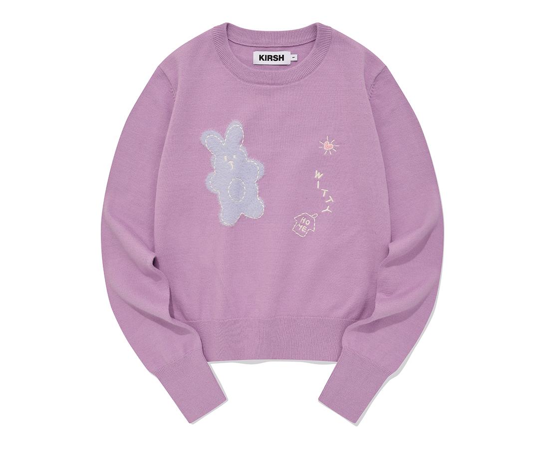 Kirsh Witty Bunny Nomad Knit [Lavender] Lavender/1