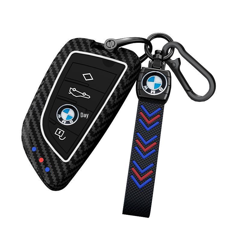 3, 5, 7 Series Blade Key Case - Luminous Protective Shell for 320i, 525li Remote & X3 Buckle