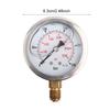 Hydraulic Pressure Gauge Manometer 0-250Bar 0- 3750PSI G1/4 63mm  Hydraulic Water Pressure Gauge Meter Hydraulic Gauge