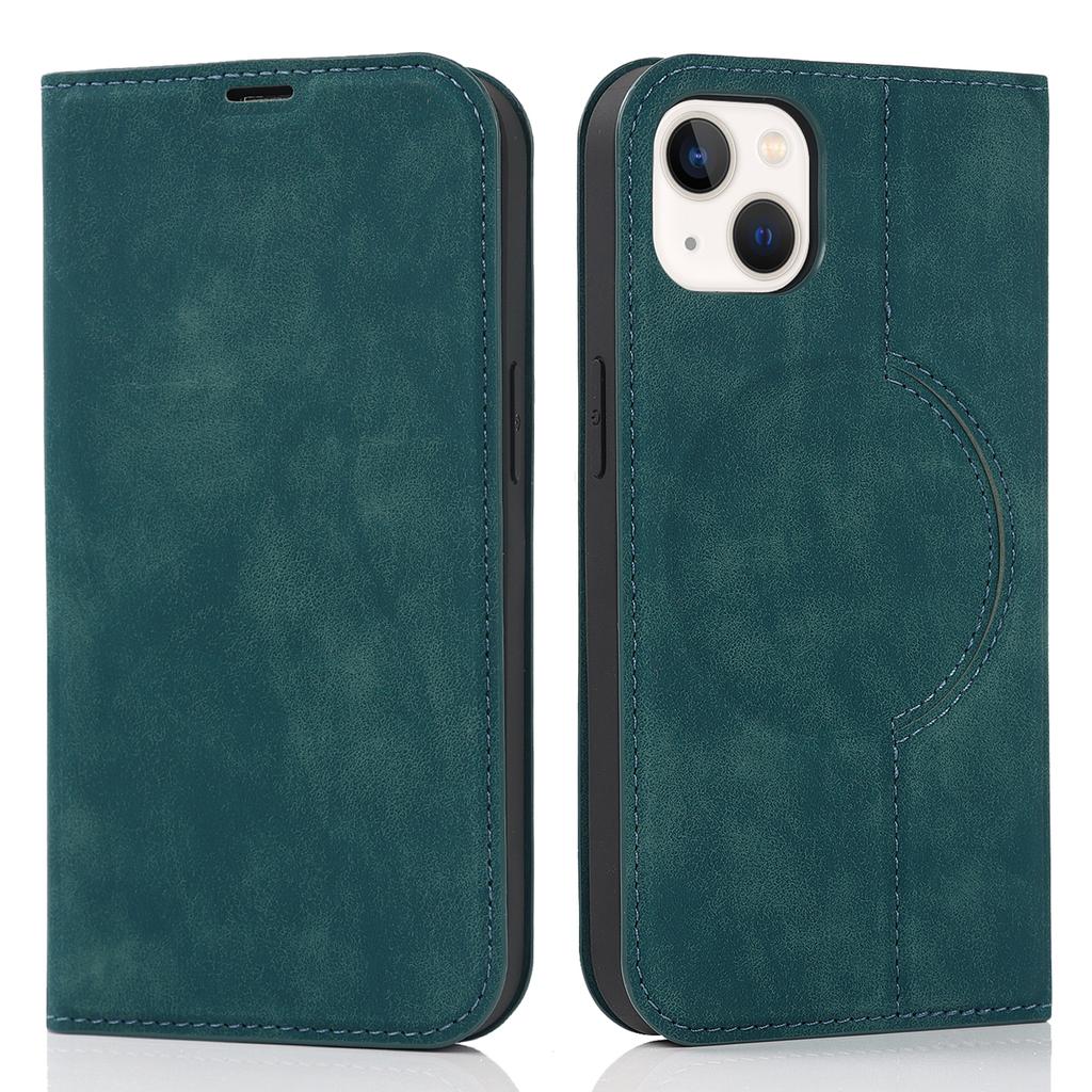 Für iPhone 15 Hülle Leder Kartenhalter Handy Schutzhülle Kompatibel mit MagSafe