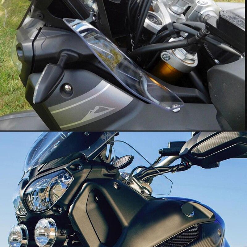 Čiré/Černé boční větrné deflektory pro motocykl Yamaha Super Tenere XT1200Z XT 1200 Z 2014-2016 2017 2018 2019 2020 2021 2022
