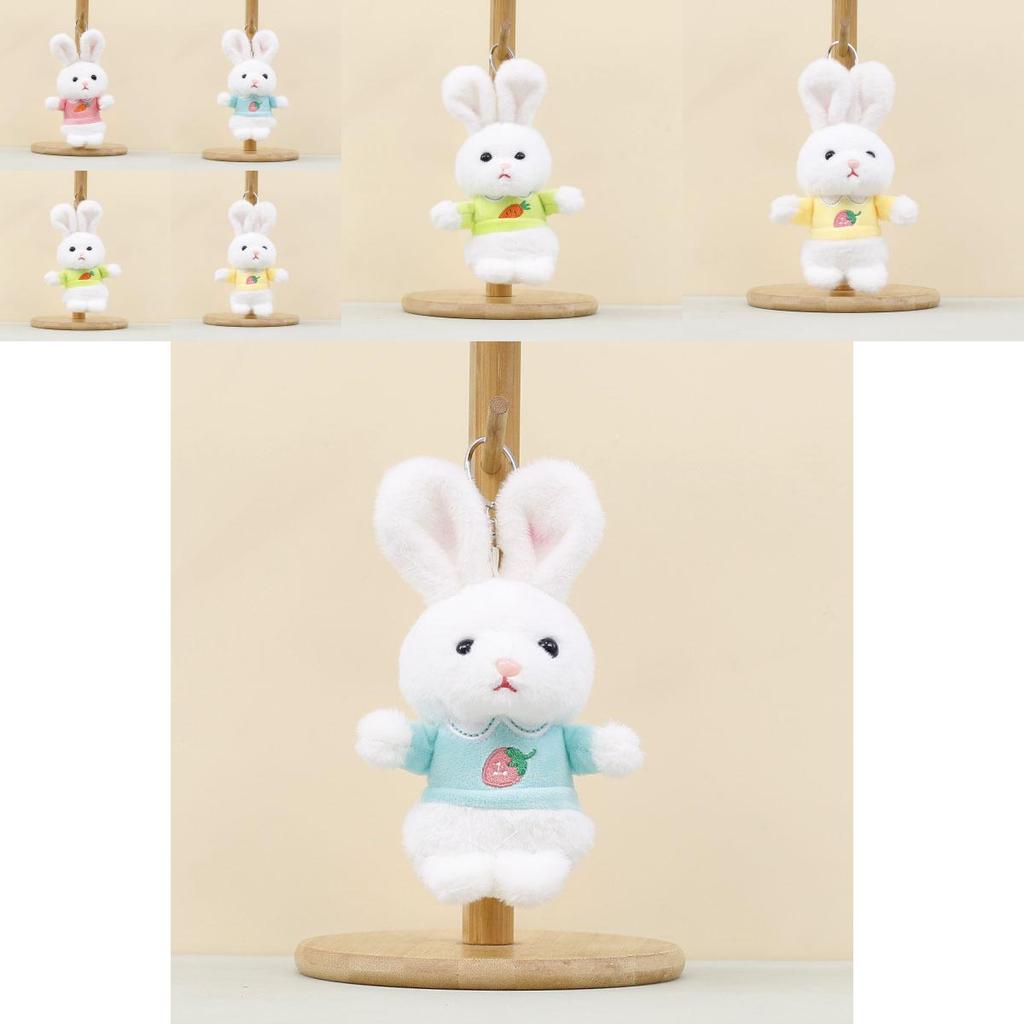 Plush Bunny Keychain With Carrot Design For Kids And Teen Gifts