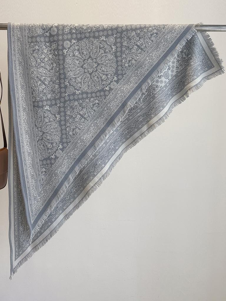 Women's Paisley Print Cashmere Shawl Imitation Pashmina Scarf Soft Warm Winter Wrap Fashionable Female Design Blanket Bufanda