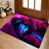 Neon Embrace Living Room Non-Slip Area Rug Soft Carpet for Bedroom Game Playroom Sofa Office Home Decor Doormat Christmas Gift C9211301