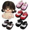 PU Leather PU Leather Bow Doll Shoes Boots Shoes Doll Shoes Leather Shoes Dolls Mini 5.5cm Doll Shoes Boots Clay Dolls