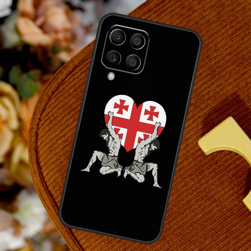 

Флаг Грузии для Samsung Galaxy M33 M53 M13 M20 M11 M31 M51 M15 M55 M12 M32 M52 M14 M34 M54 M30s чехол Samsung M31s