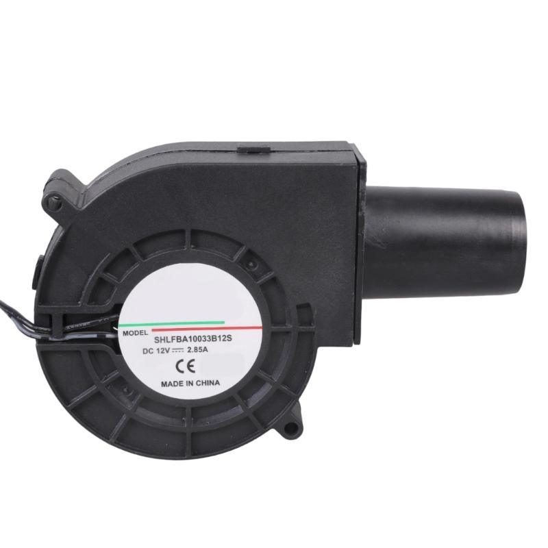 12V BBQ Air Blower Fan with Variable Speed Controlling Centrifugal Fan for Camping Outdoor Quick Charcoal Starter